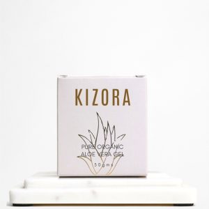 KIZORA Pure Organic Aloe Vera Gel with Rose Oil | Deep Hydration & Natural Glow