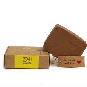 Handcrafted Ubtan Bathing Bar | Traditional Brightening & Gentle Exfoliation (100g)