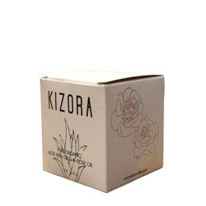 KIZORA Pure Organic Aloe Vera Gel with Rose Oil | Deep Hydration & Natural Glow (50g)
