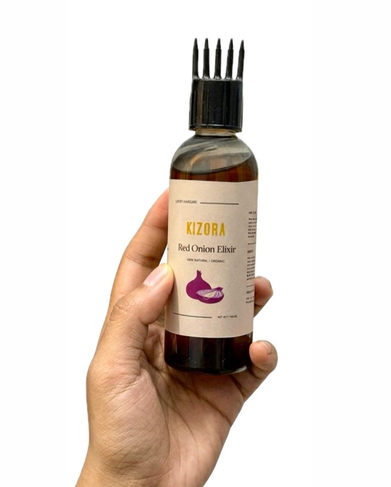 Ayurvedic Red Onion Hair Oil | Strengthening Hair Roots & Healthy Hair Growth (100ml)